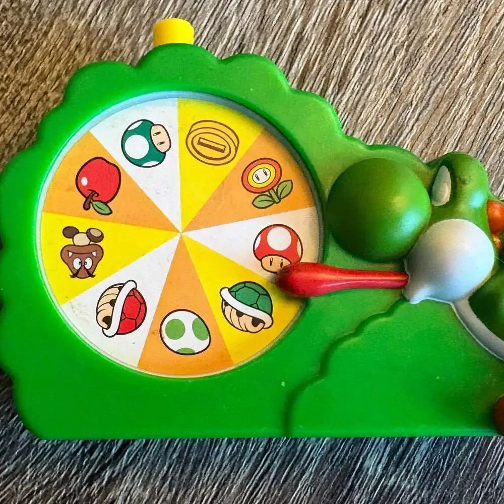 Nintendo Super Mario Bros Yoshi Spinner Game 2018 McDonald's Happy Meal Toy